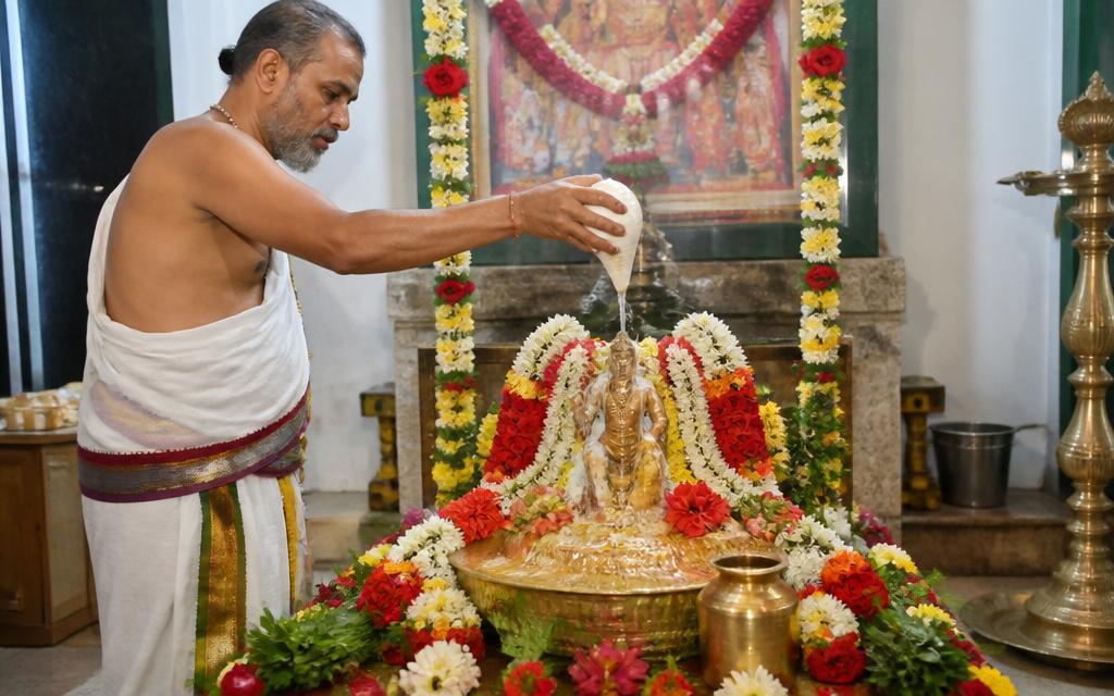 Rama Navami celebration at ISKM Proddatur